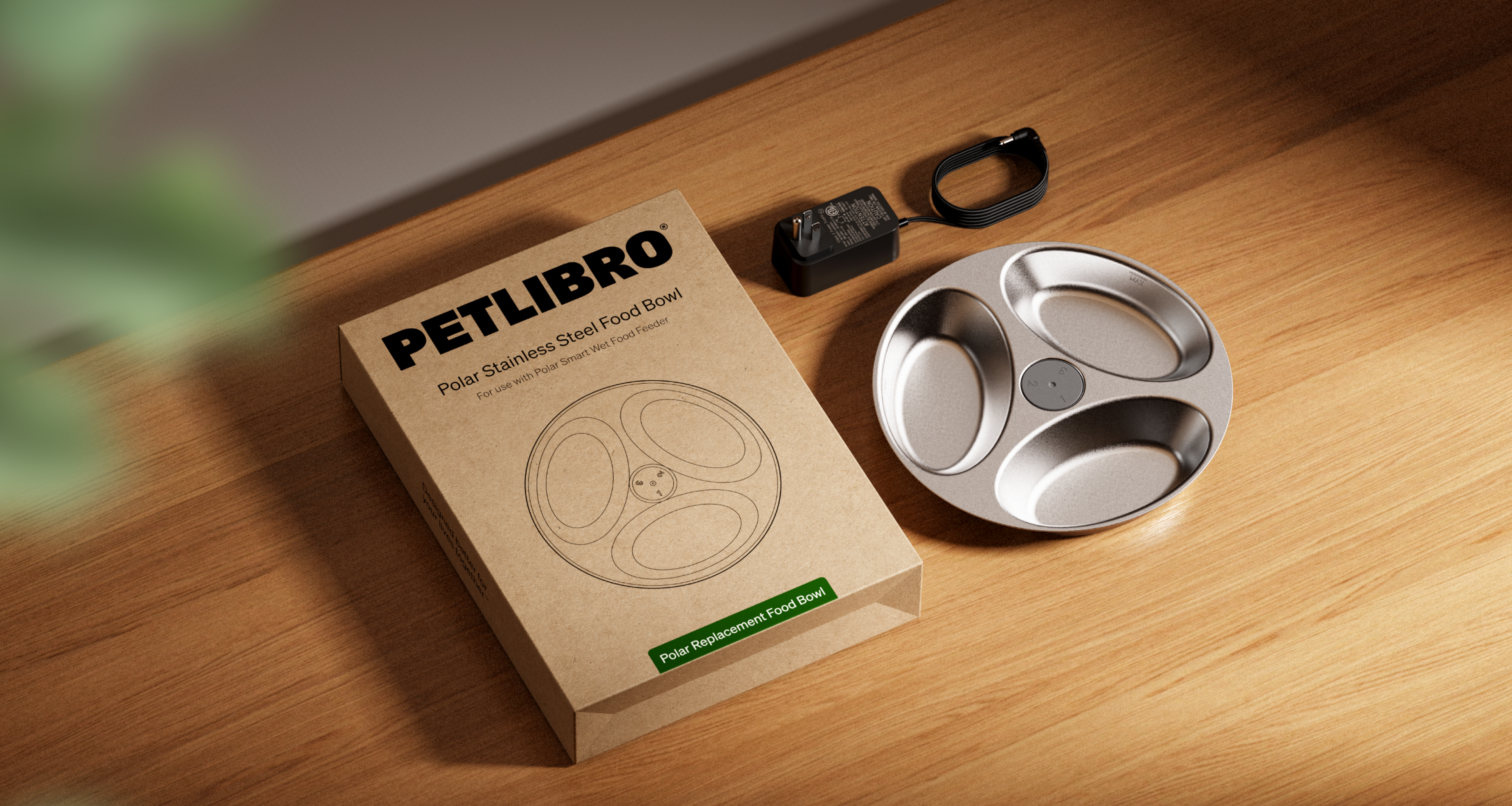 Polar Stainless Steel Food Bowl